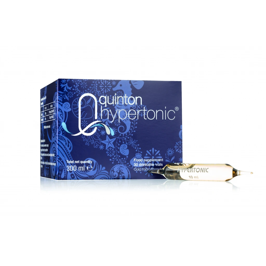 Originální Quinton Hypertonic – skleněné ampule